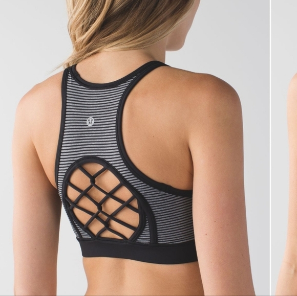 Bundle 2 Lululemon Sweaty Or Not Bra's Size 6 Full On Luxtreme Fabric - Picture 3 of 15